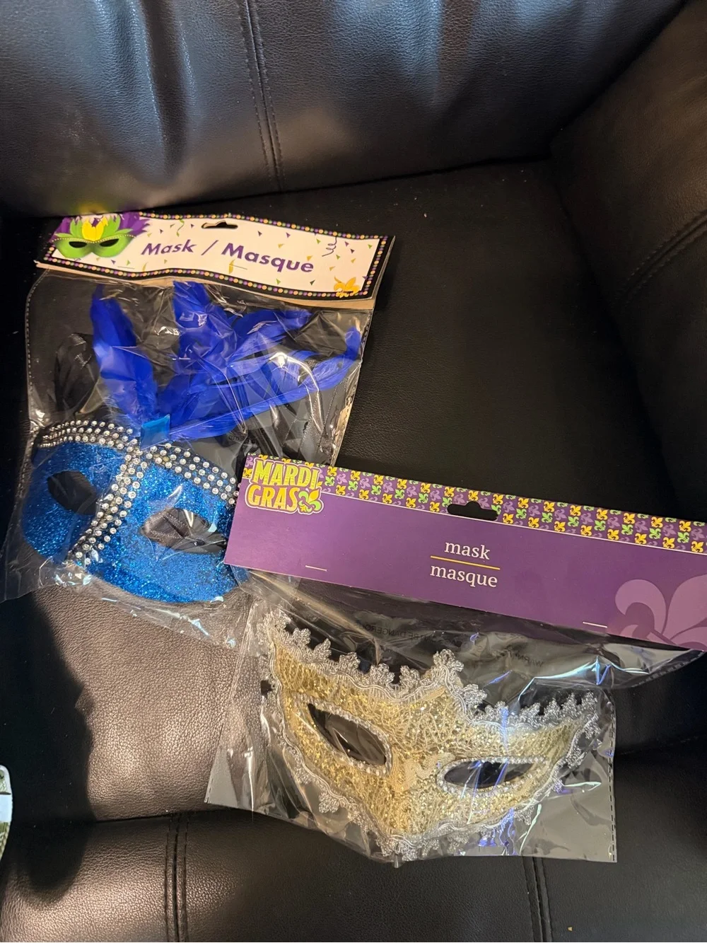Halloween, Costume wig Masquerade Masks - Party Pack